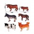 Farm Animals - Large (6pcs) - PVC bag