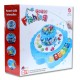 Plastic Fish-Catching Game with Piano, 26 Pieces Fishes, 2 Rotary Ponds and 4 Pods with Music and Light Function