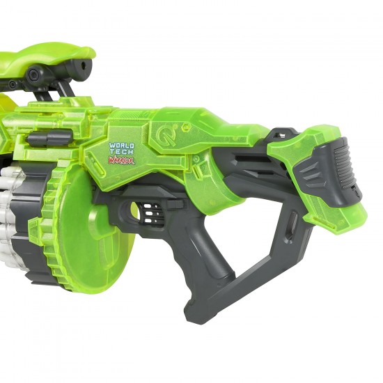 Glow in the Dark Prime Motorized Dart Blaster World Tech Warriors