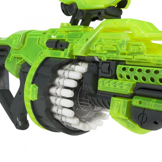 Glow in the Dark Prime Motorized Dart Blaster World Tech Warriors