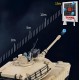 Remote Control Tank RC US M1A2 1:18 Scale Military Combat Tank