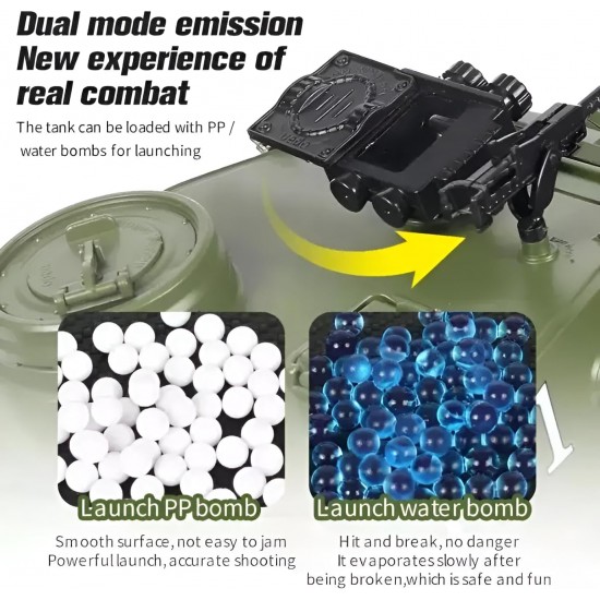 Remote Control Tank RC US M1A2 1:18 Scale Military Combat Tank