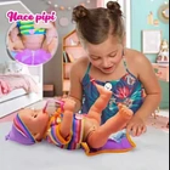 Baby Drinking water and doll