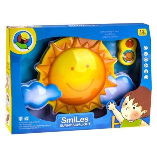 Night lamp SUN remote control music