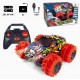 2 in 1 RC Vehicle Toys Graffiti 4WD Amphibious Remote Control Car