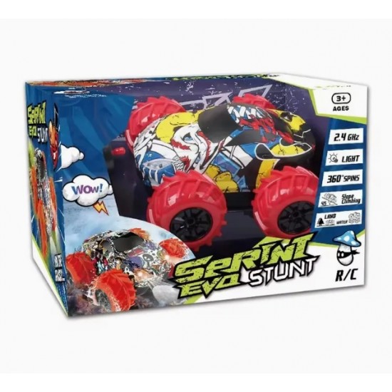 2 in 1 RC Vehicle Toys Graffiti 4WD Amphibious Remote Control Car