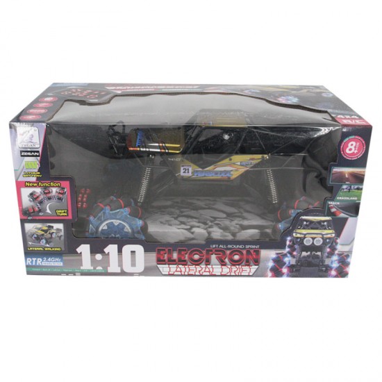 Radio-controlled crawler on roller wheels, light, sound 2.4G