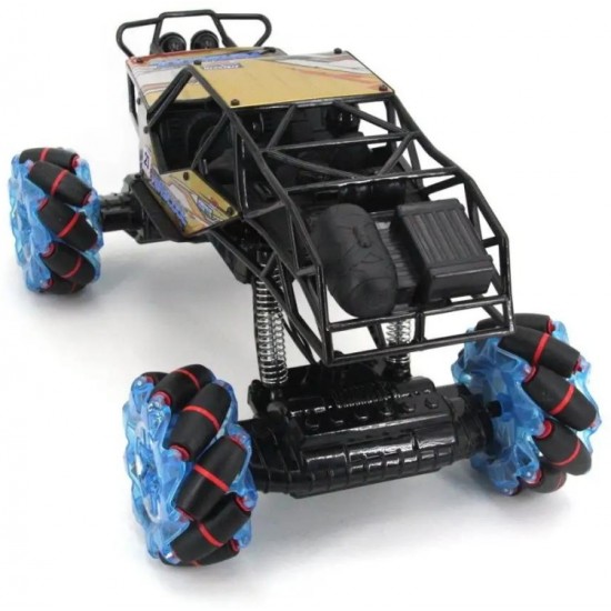 Radio-controlled crawler on roller wheels, light, sound 2.4G