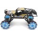 Radio-controlled crawler on roller wheels, light, sound 2.4G