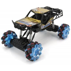 Radio-controlled crawler on roller wheels, light, sound 2.4G