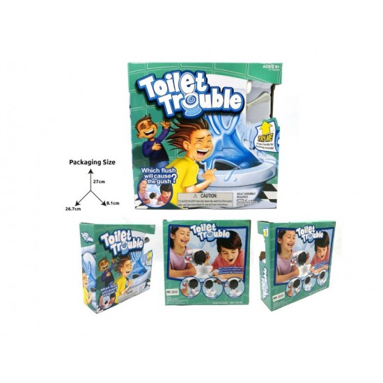 Toilet Trouble Face the Flush Family Fun Games