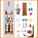 Human Body Model Play Pranks Favors Skull Organ Science Toys Kids Adults