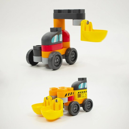 Building Machines Made of Blocks for Toddlers