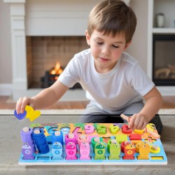 Montessori Magnetic Fishing & Sorting Toy