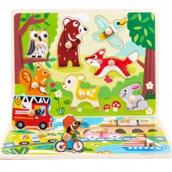 Wooden Puzzles 5 Pcs Assorted 