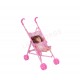 Doll with stroller LITTLE BABY