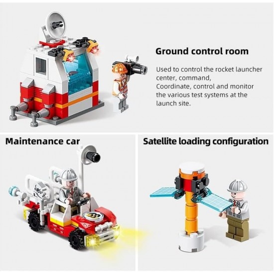  Space Flight Explore The Stars Set 611 Pieces