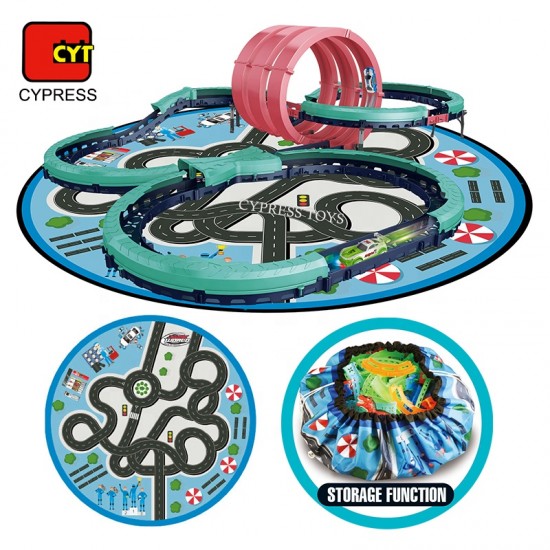 High Speed Remote Control Racing Slot Car Track Set