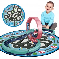 High Speed Remote Control Racing Slot Car Track Set