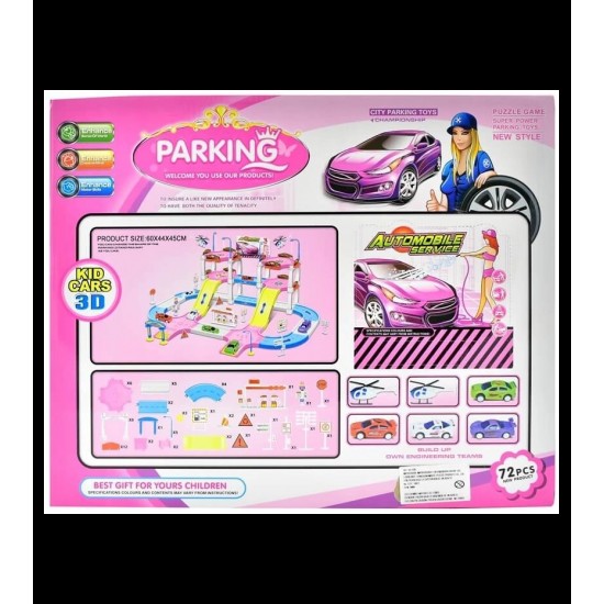 Girls' Car Garage Parking