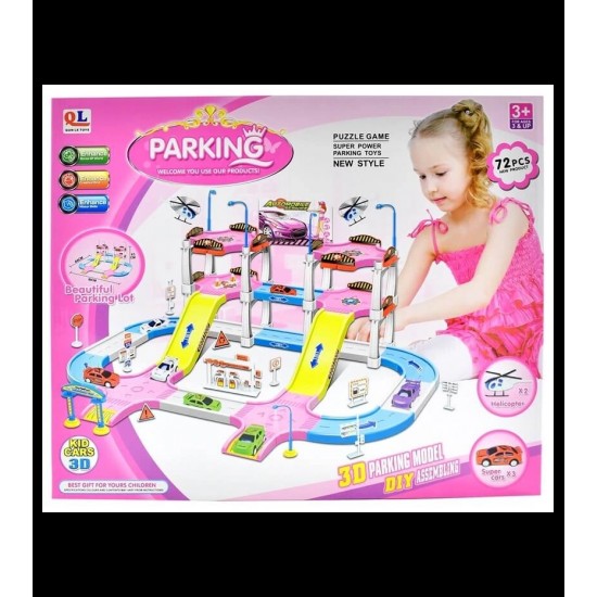 Girls' Car Garage Parking