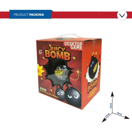 Family Interactive Games Water Spray Plastic Bomb Toy for Kids