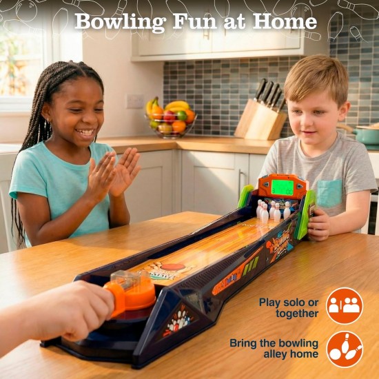 Bowling Game — Electronic Tabletop Arcade Game with LCD Auto Scoring