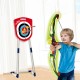 Bow and Arrow Toy – Light-Up Kids Archery Set with Target Stand