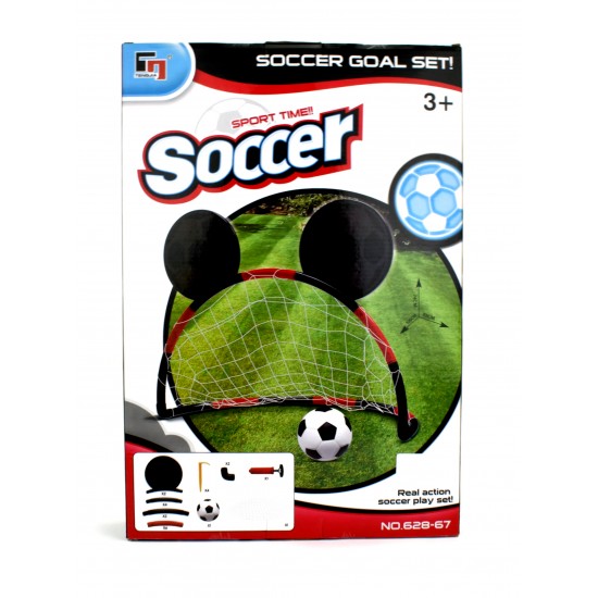 FOOTBALL GOAL WITH EARS 