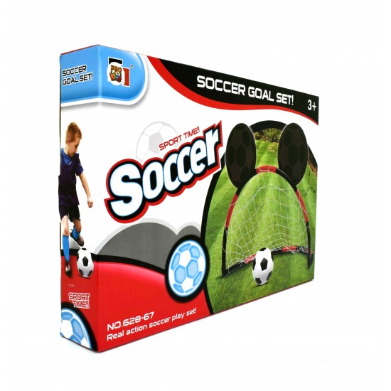 FOOTBALL GOAL WITH EARS 