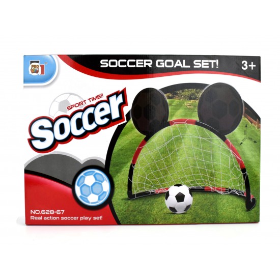 FOOTBALL GOAL WITH EARS 