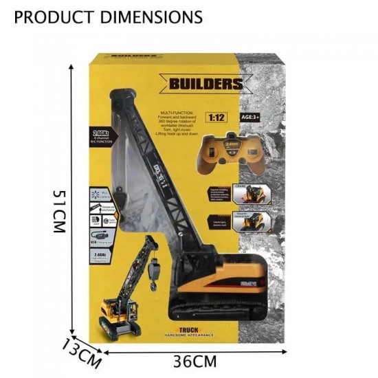 RC Trucks 6CH RC Crane Engineering