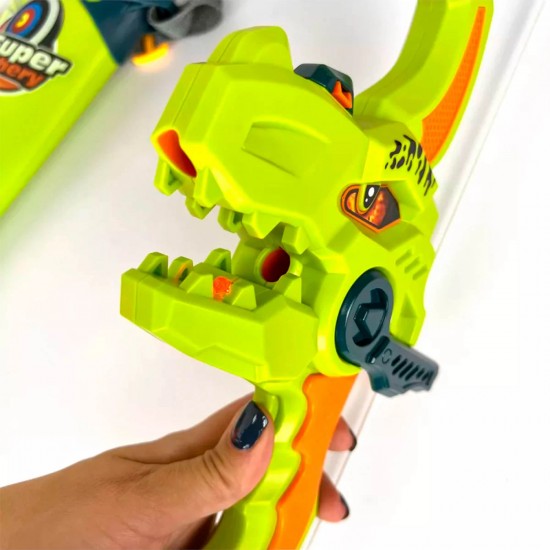 Dinosaur Bow and Arrow Set with Sound , Lights and smoke