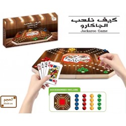 Jackaroo Cards - Interactive Family Board Game for 4-6 Players