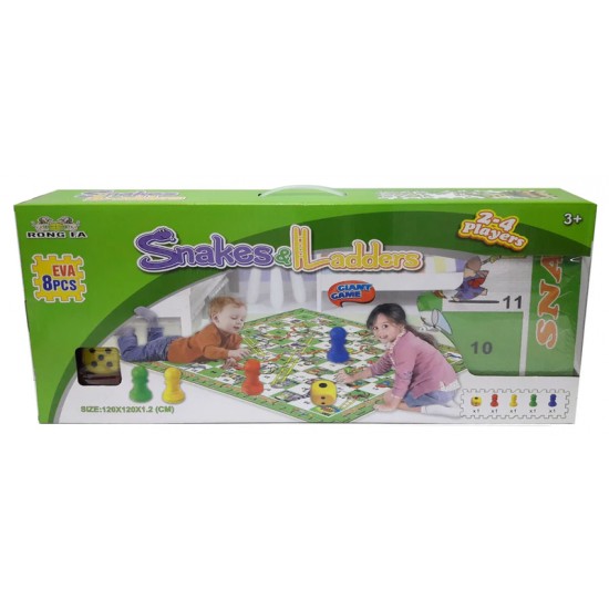 GIANT EVA SNAKES & LADDERS