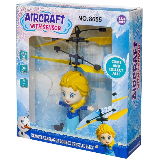 Frozen Infrared Induction Aircraft Flying toy remote hand sensing