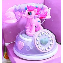 Unicorn Corn Shape Phone Game Random Sounds & Lights