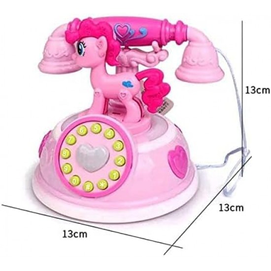 Unicorn Corn Shape Phone Game Random Sounds & Lights