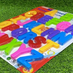 ALPHABETICAL CHART WITH MAGNET 8CM 1 UNIT