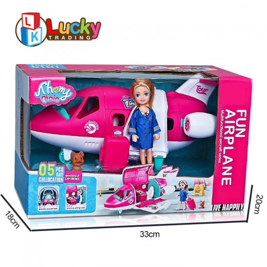 Lucky Toys Airplane Play Set