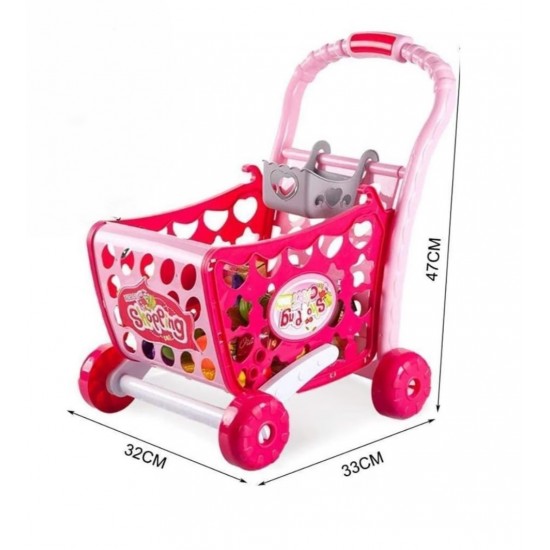 3 in 1 Kids Supermarket Shopping Cart