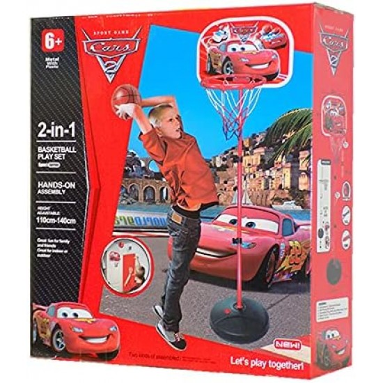  2 In 1 Basketball Unisex Play Set, 140 cm 