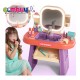 Manual Automatic Sensing Grooming Kids Pretend Play Girls Toy Dressing Table