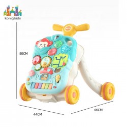 2 in 1 Baby Walker With Wheels and Seat