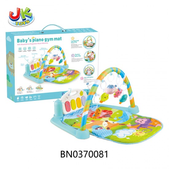 New Baby Toy Set Phone Control Play Gym Musical Projection Piano Baby Play Mat Toy