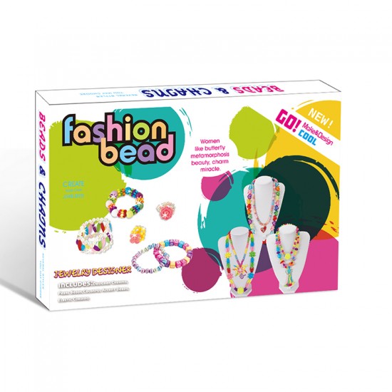 DIY Necklace Bracelet Pop Beads