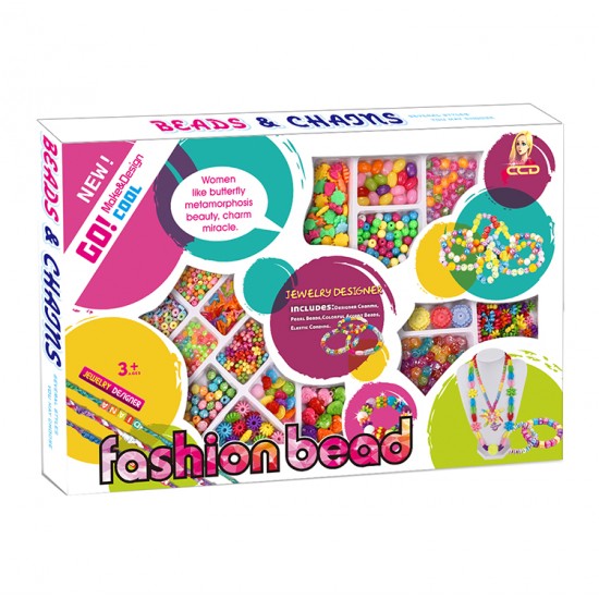 DIY Necklace Bracelet Pop Beads