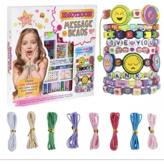  Emoticon Bracelet Making Kit