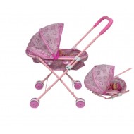 Stroller Toy with Baby Doll for Kids