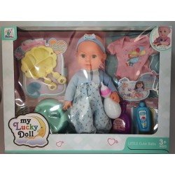 Newborn Vinyl Baby Doll with Sound